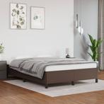 vidaXL Bedframe kunstleer bruin 140x200 cm, Huis en Inrichting, Slaapkamer | Bedden, Verzenden, Nieuw