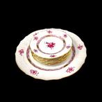 Herend - Service à dessert (7) - Porcelaine - Roccaile