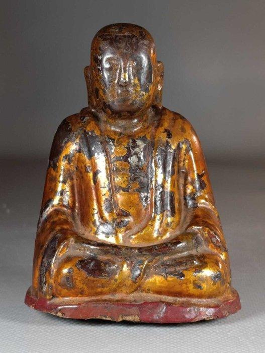 Sculpture de Bouddha XIXe - Hout - Vietnam, Antiek en Kunst, Antiek | Overige Antiek