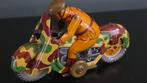 Masudaya - Blikken speelgoed - Rare Military Motorcycle,