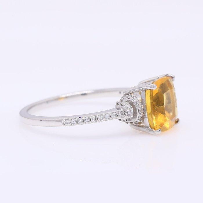 Sans prix de réserve - Bague Platine - 1.59ct. tw. Opale de, Handtassen en Accessoires, Ringen
