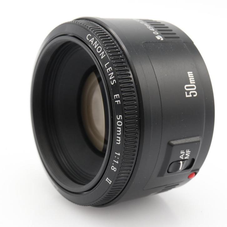 Canon EF 50mm F/1.8 II | Tweedehands, Audio, Tv en Foto, Foto | Lenzen en Objectieven, Zo goed als nieuw, Verzenden