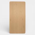 Tafelblad Rechthoekig met afgeronde hoeken Eikenhout 200x100, Huis en Inrichting, Nieuw