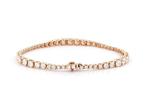 Armband - 18 karaat Roségoud - 5.62ct. tw. Diamant, Nieuw