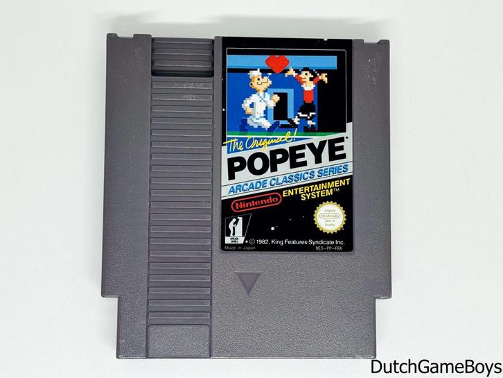 Nintendo Nes - Popeye - FRA, Games en Spelcomputers, Games | Nintendo NES, Gebruikt, Verzenden