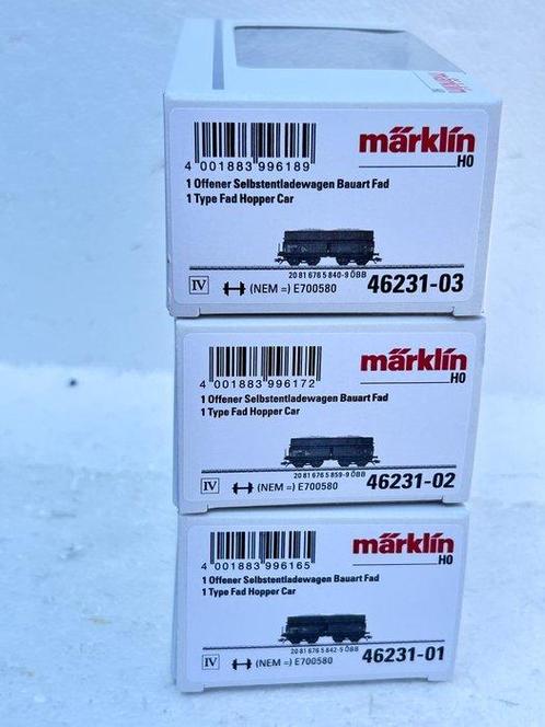 Märklin H0 - 46231 - Wagon de marchandises pour trains, Hobby en Vrije tijd, Modeltreinen | H0