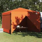 vidaXL Pop-up Luifel Tent Oranje 300 x 300 cm Stof, Verzenden, Nieuw