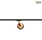 SLV 1-Fase-Rail spot Light Eye 1 GU10 koper, Huis en Inrichting, Lampen | Plafondlampen, Nieuw, Trendy verlichting, Metaal, Verzenden