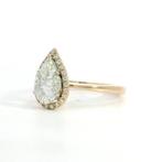 Bague - 18 carats Or rose - 0.72ct. tw. Diamant (Naturelle), Handtassen en Accessoires, Ringen, Nieuw