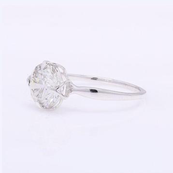 Zonder Minimumprijs - Ring - 14 karaat Witgoud - 2.18ct. tw.