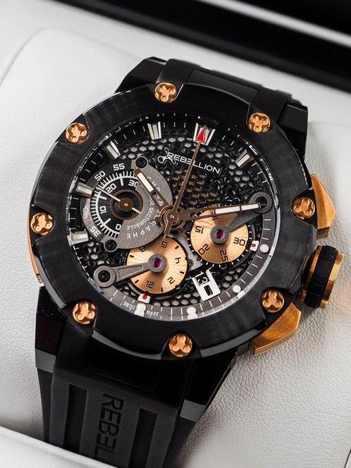 Rebellion - Zonder Minimumprijs - Predator Chronograph *, Handtassen en Accessoires, Horloges | Heren