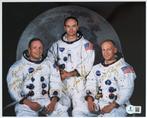 NASA Apollo 11 - James Joki handtekening, foto met Beckett