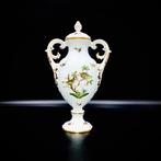 Herend, Hungary - Superbe vase amphore avec couvercle (26,5