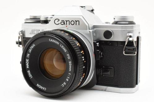 Canon AE-1 + FD 1.8/50mm S.C. Appareil photo reflex, Audio, Tv en Foto, Fotocamera's Analoog