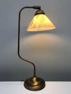 Bureaulamp - Opaline glas, Antiek en Kunst, Curiosa en Brocante