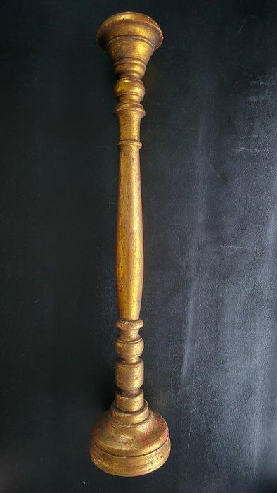 Candélabre - Bois - Candelabre dautel en bois., Antiquités & Art, Curiosités & Brocante