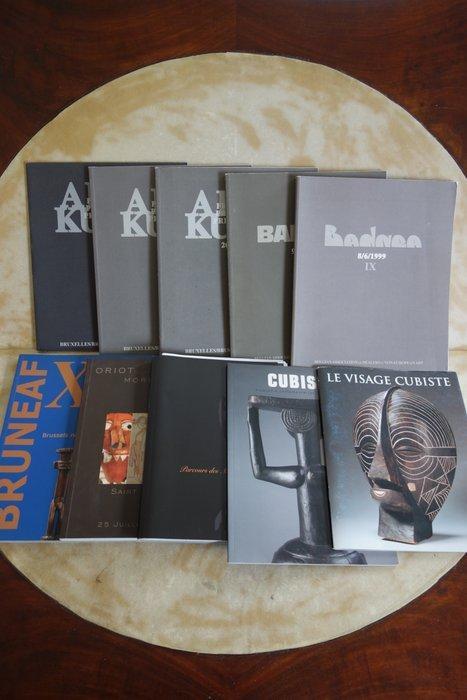 10 Catalogues Art Africain - BADNEA, BRUNEAF, Cubism et, Antiek en Kunst, Kunst | Niet-Westerse kunst