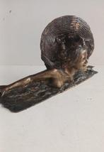 Gabriele parente - sculptuur, La ragazza col cappello  -, Antiek en Kunst