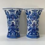 De Porceleyne Fles, Delft - Vase (2)  - Faïence - Vases, Antiek en Kunst