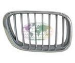 BMW X5, E53, 2000-2003 - GRILLE, chrome chrome, rechts, Auto-onderdelen, Verzenden, Nieuw, BMW