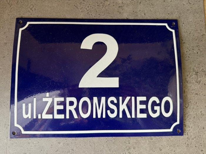 Emaillebord - Emaille plaat - Emaille, Metaal, Antiek en Kunst, Antiek | Wandborden en Tegels