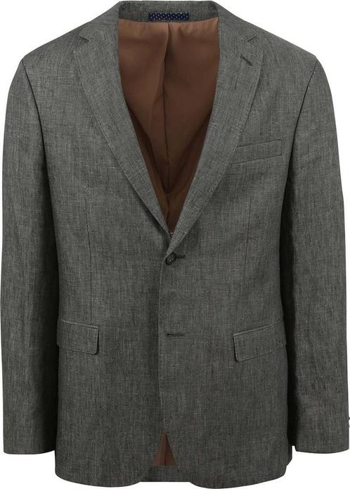 Suitable Blazer Linnen Groen maat Maat 52/54 (L) Heren, Kleding | Heren, Truien en Vesten, Groen, Nieuw, Maat 52/54 (L), Verzenden
