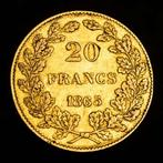 België. Leopold I (1831-1865). 20 Francs 1865  (Zonder, Postzegels en Munten