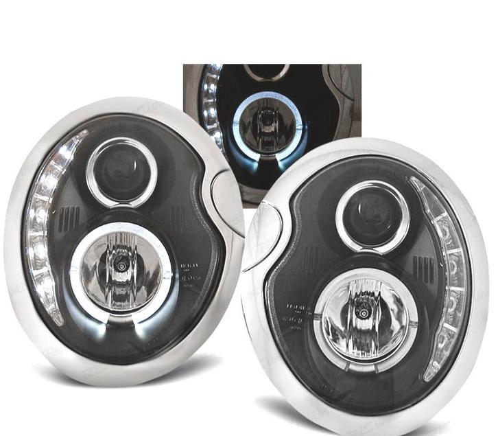 PHARES MINI COOPER 01-06 DAYLIGHT NOIR, Auto-onderdelen, Verlichting, Verzenden