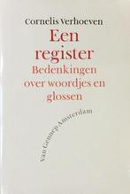 Register 9789055150328 C. Verhoeven, Verzenden, Gelezen, C. Verhoeven