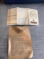 Wandklok - Junghans - Mid-century modern Hout, Glas, IJzer -