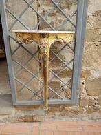 Wandtafel - Verguld hout - Kleine console tafel, Antiek en Kunst