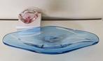 Val Saint Lambert - Vaas (2) - L. 54 cm - Kristal - Schaal, Antiek en Kunst, Antiek | Glaswerk en Kristal