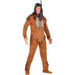 Indianen Kostuum Bruin Heren 3 delig, Kleding | Heren, Verzenden, Nieuw