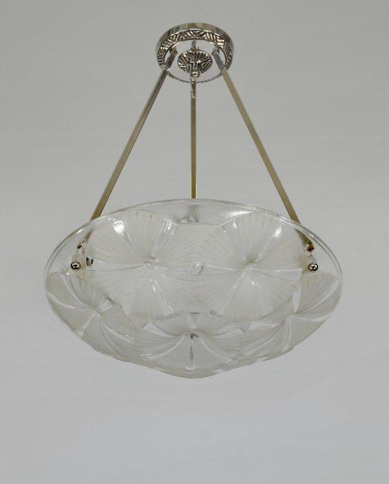 Degué & Hubens - French art deco pendant light -, Antiek en Kunst, Antiek | Meubels | Stoelen en Sofa's