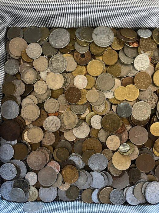 Wereld. Lotto di 8,5 Kg di monete - anni vari (Zonder, Postzegels en Munten, Munten | Europa | Niet-Euromunten