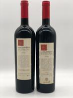 Mixed lot of 2 x 75cl Sangioveto di Toscana wines from Co..., Ophalen of Verzenden, Rode wijn