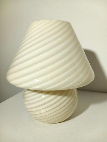 Lampe de table - Champignon - Verre de Murano