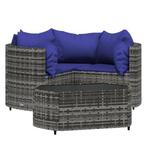 Poly Rattan Loungeset | Tweede Kansje | OP = OP, Tuin en Terras, Nieuw, Loungeset, Bank, Verzenden