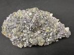 Sprankelend onderling gegroeide chalcopyriet, galena en, Verzamelen