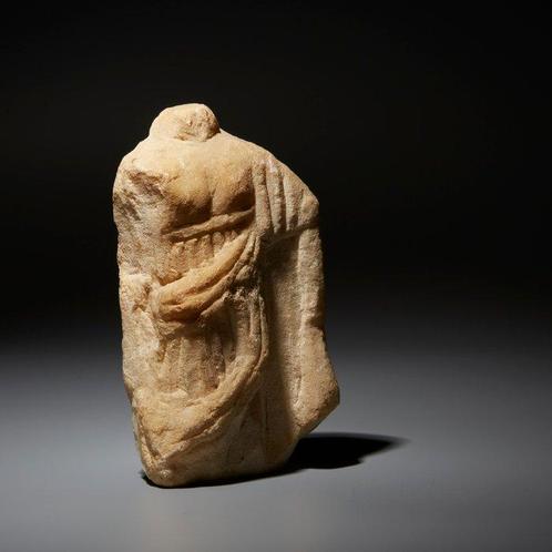 Oud-Romeins Marmer Goddess Venus-figuur. 1st-2de eeuw na, Verzamelen, Mineralen en Fossielen