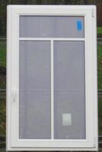 pvc raam , blokraam , chassis ,venster 94 x 157 wit /zwart, Doe-het-zelf en Bouw, Raamkozijnen en Schuifdeuren, 75 tot 150 cm
