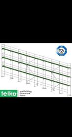 Échafaudage Telka 200 M2 ECHAFAUDAGE UNICO L73 / NEUF neuf, Bricolage & Construction, Ophalen, Neuf, Échafaudage de façade, 5 mètres de hauteur ou plus