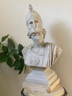 sculptuur, Busto Atena - 40 cm - materiale marmorina van, Antiek en Kunst, Curiosa en Brocante