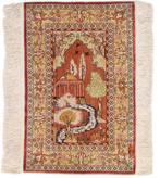 Silk Hereke Signed Carpet with Mehrab Design - Pure luxe ~1, Nieuw