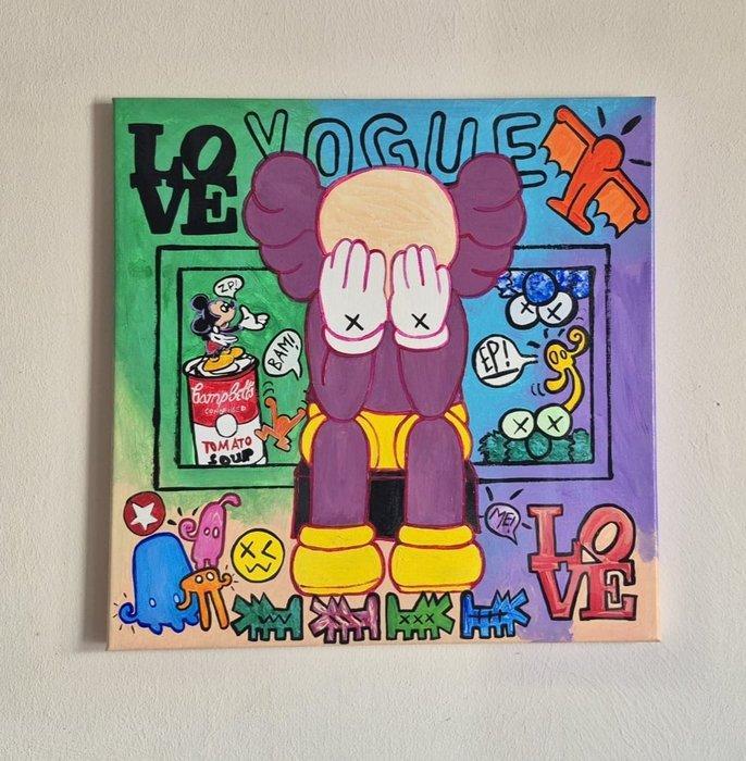 Midi (XX) - Pop Art - KAWS Inspired Companion with Pop Icons, Antiek en Kunst, Kunst | Designobjecten