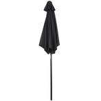 TRUUSK Draaibare Parasol Ø196 cm - Kantelfunctie - Zeshoekig, Tuin en Terras, Verzenden, Nieuw