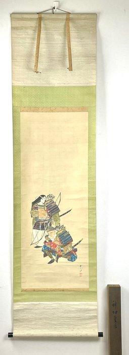 Paravent japonais – Portrait de guerrier de limpératrice