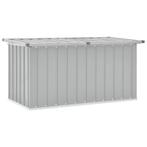 vidaXL Tuinbox 129x67x65 cm grijs, Tuin en Terras, Bergingen en Tuinkasten, Verzenden, Nieuw
