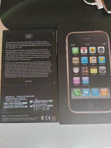 Apple iPhone 3G Black 8GB A1241 - Mobiele telefoon - In beschikbaar voor biedingen