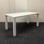 design tafel Twinform 160x80 cm, hoogglans wit MDF, Huis en Inrichting, Gebruikt